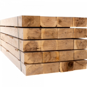 Pack de 25 x Poutres en Chêne – 2400 x 125 x 125 mm