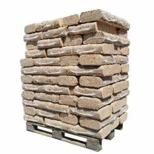 BOIS DENSIFIÉ - BRIQUE FORESTIÈRE - PALETTE DE 1080 KG