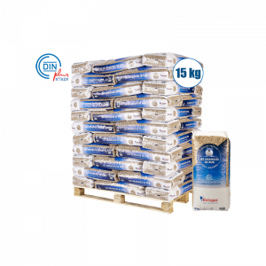 Pellet Butagaz DIN+ Premium 100% résineux - palette de 66 sacs de 15KG